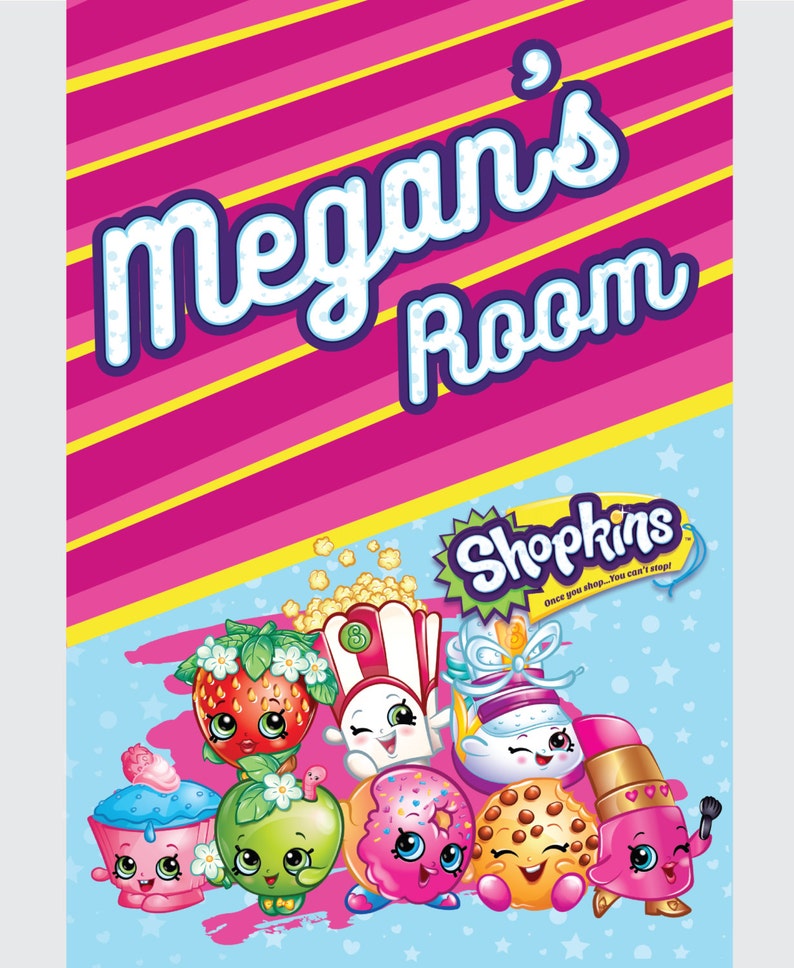 Shopkins Printable Shopkins Wall Art Shopkins Digital Art Etsy