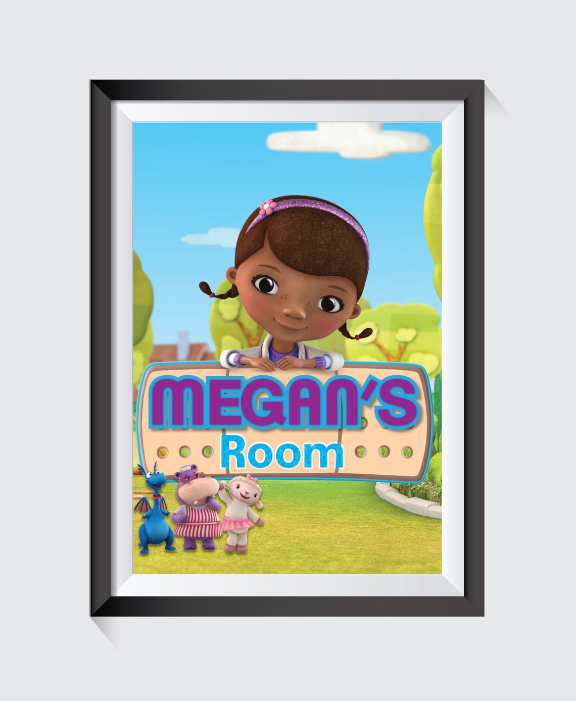 Doc Mcstuffins Printable, Doc Mcstuffins Wall Art, Doc Mcstuffins ...