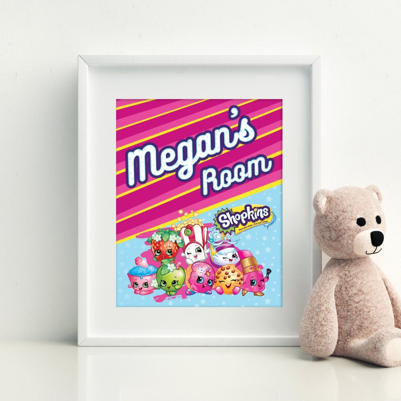 Shopkins Printable Shopkins Wall Art Shopkins Digital Art - Etsy