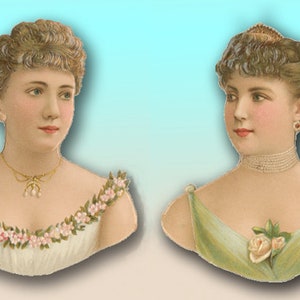 【antique doll】lithograph vintage fposter,medium,wall_texture,