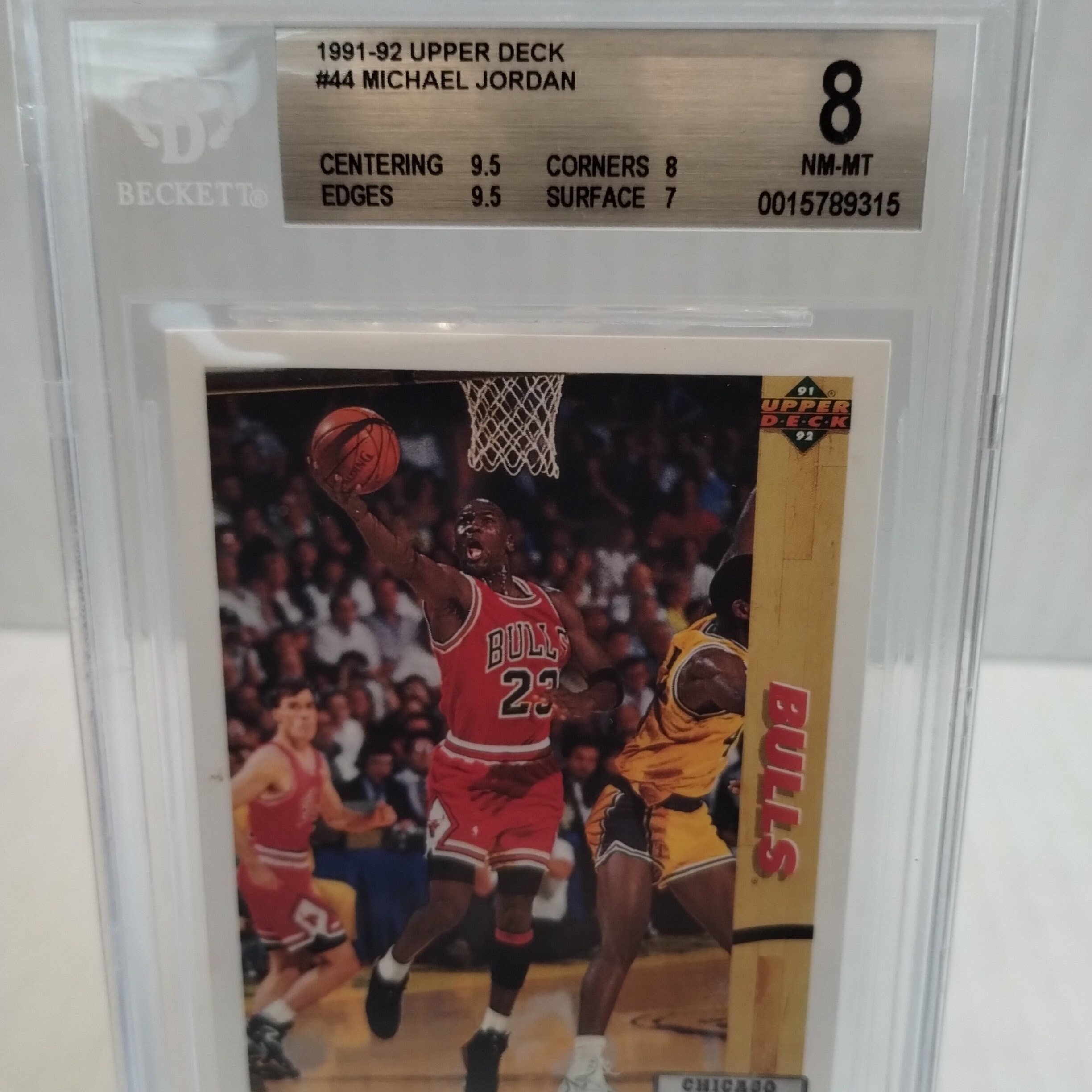 91-92 Upper Deck Factory Set - Michael Jordan #69 - Basketball Card NM/M