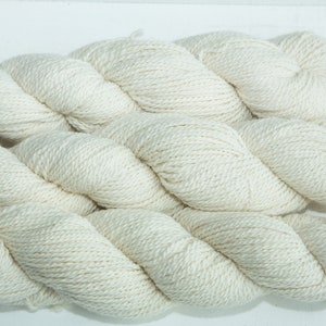 Eliza 100% White Alpaca yarn