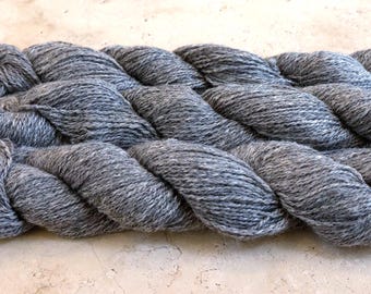 Alpaca yarn 100%, Dusty, silver grey