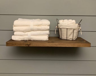 Floating Shelf, Heavy Duty Shelf,  Laundry Shelf, Floating Shelves, Laundry Room Decor, Towel Shelf, Laundry Shelves, Laundry Room Shelves