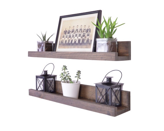 picture ledge shelf black