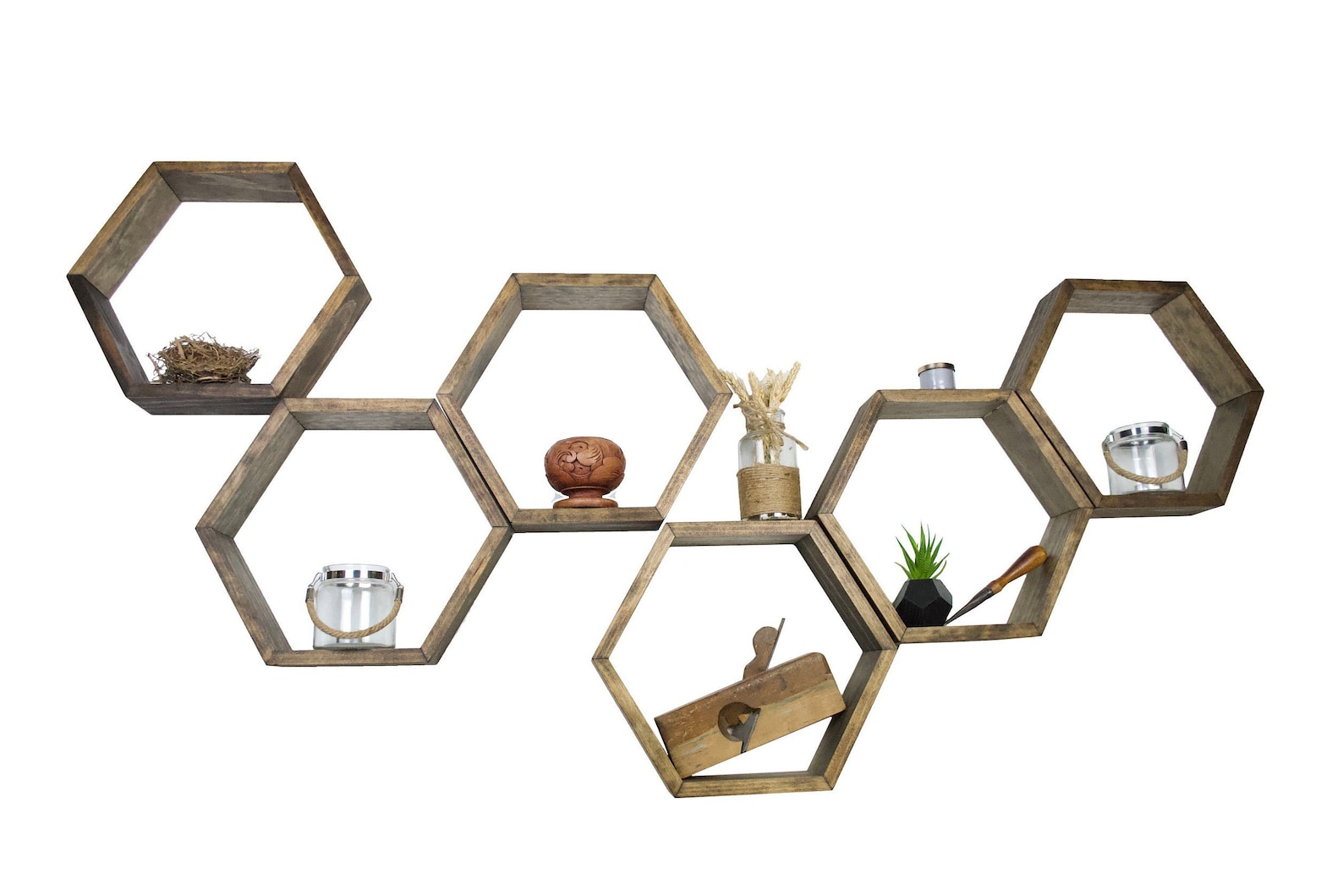 Hexagon Shelf Hexagon Shelves Hexagon Hexagons Etsy UK
