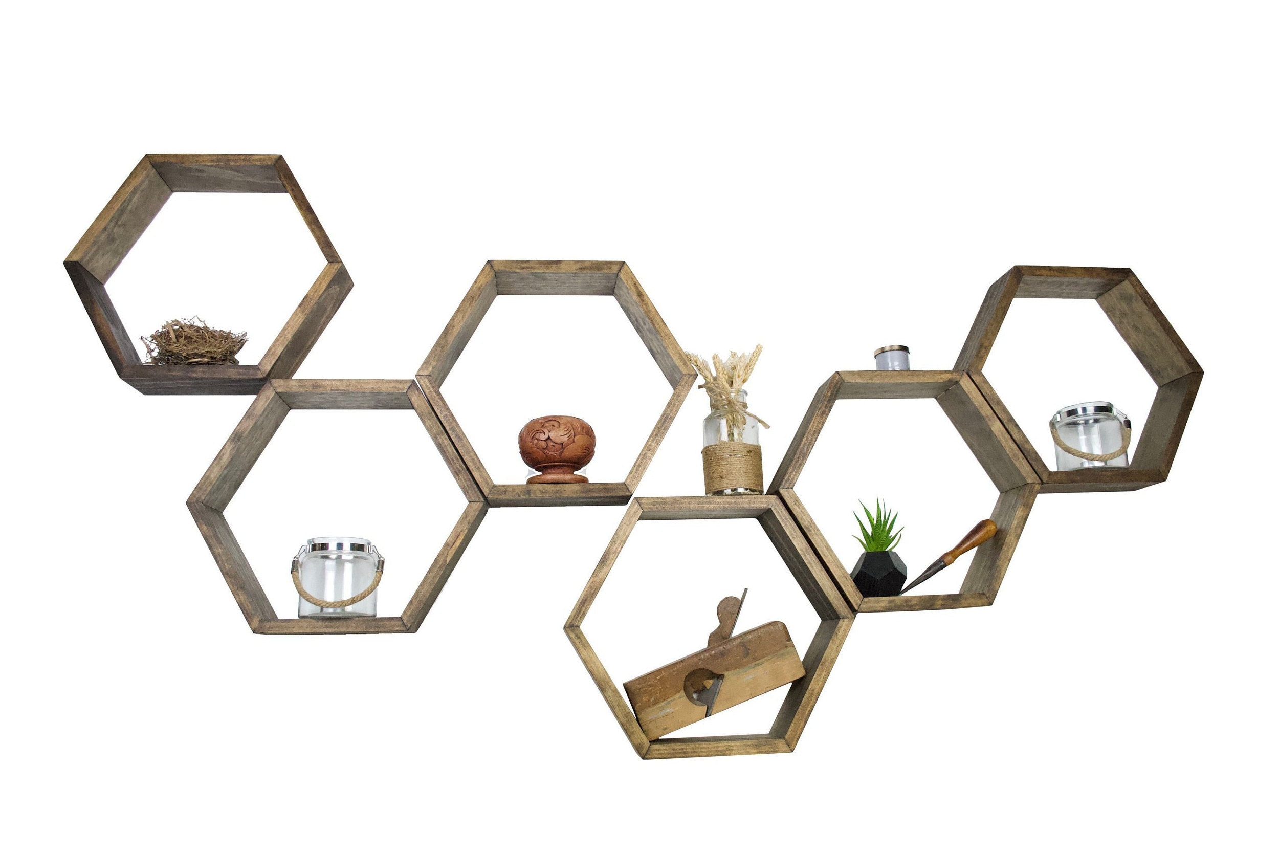 Hexagon Shelf Hexagon Shelves Hexagon Hexagons Etsy UK
