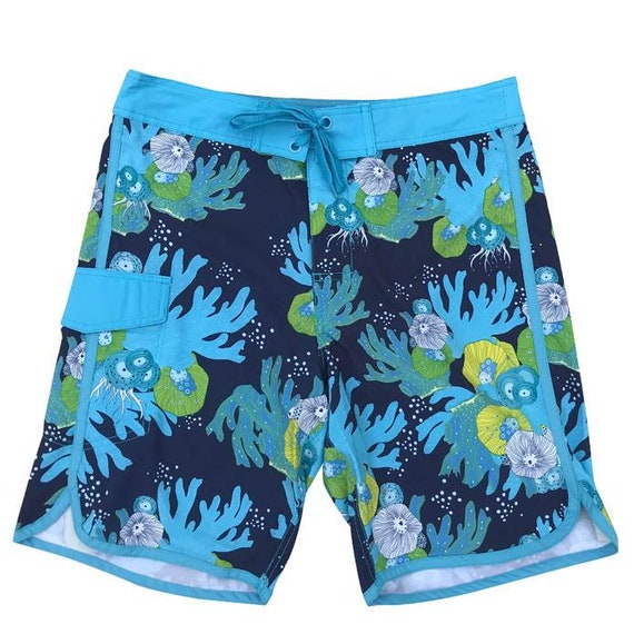 men's 4 way stretch swim trunks
