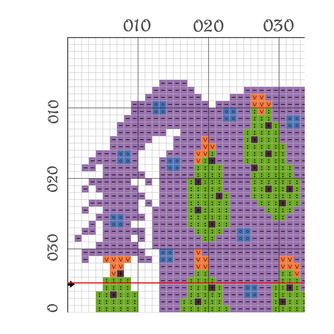 Wildlife art cross stitch pattern book embroidery Wild animal Etsy