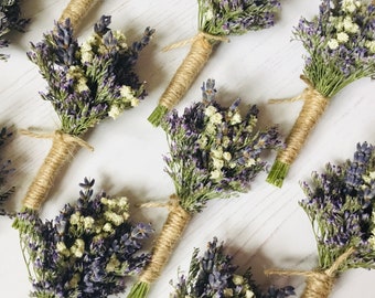 Boutonniere of dried flowers | ELARA | wedding | groom