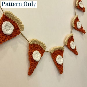 Pumpkin Pie Garland *Pattern ONLY*