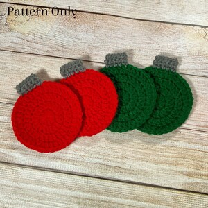 Ornament Coaster Crochet *Pattern ONLY