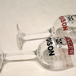 Sugar skull girl wine glass Hand painted Large 22 oz Creepy gift For him For her Handpainted Personalized Funny gift
