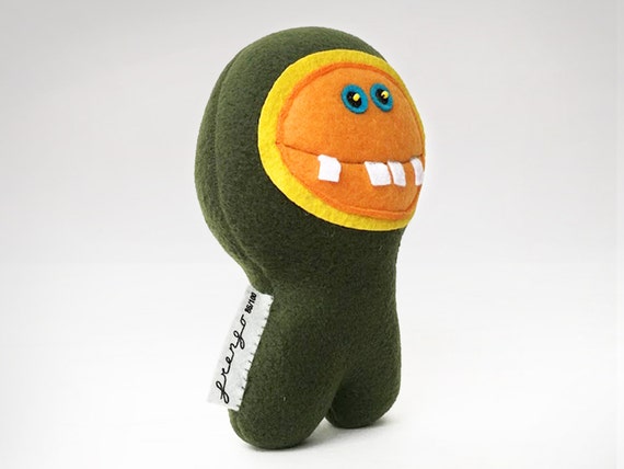 LUCKY FRENGO - Lucky charm doll | Handmade stuffed PUPPET | Kawaii plush toys | Limited edition toy | For kids and adults | Collectible art