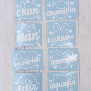 Kpop vinyl decal Skzoo Stray Kids