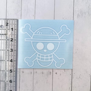 Anime vinyl decal - Staw Hat Jolly Roger