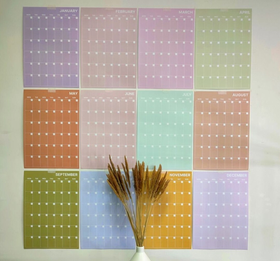 large-monthly-wall-planner-a4-wall-planner-individual-pages-etsy