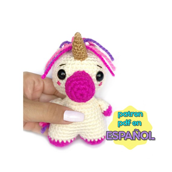 amigurumi unicornio en español