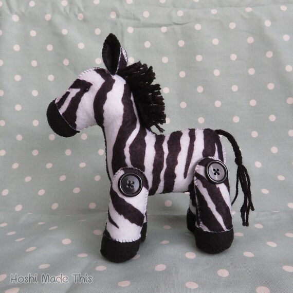 zebra plush