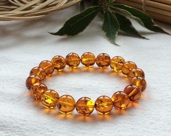 Natural jewelry Baltic amber jewelry Beads from solid amber Gifts for Women Gifts for Men.