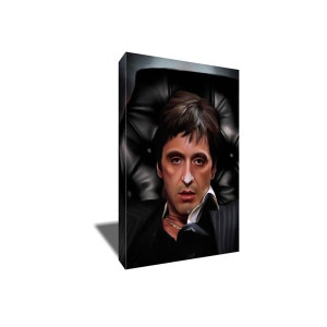 FREE SHIPPING Scarface Ready for War Poster Photo Painting Artwork on Canvas Wall Art