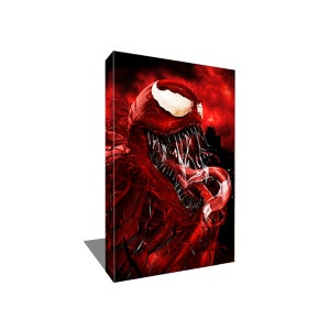 FREE SHIPPING The Amazing CARNAGE Photo Painting Poster Artwork on Canvas Wall Art Print image 1