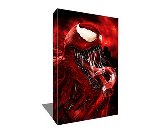 FREE SHIPPING The Amazing CARNAGE Photo Painting Poster Artwork on Canvas Wall Art Print