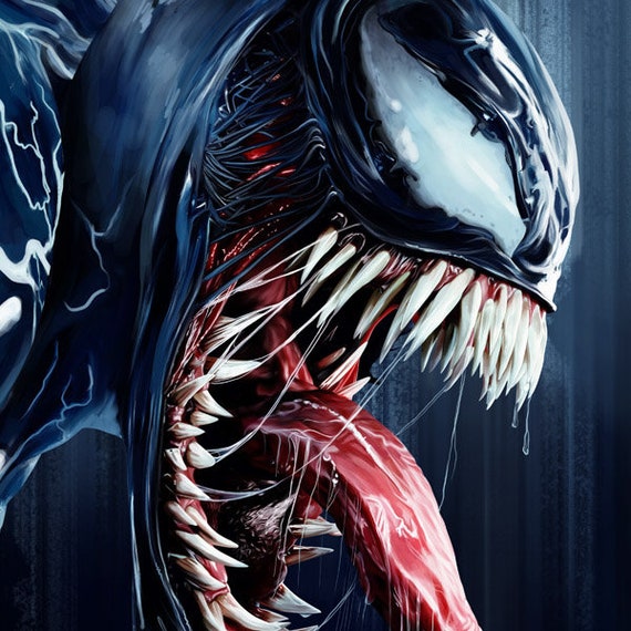 HWC Trading A4 Tom Hardy Venom Regali Stampati Autografo Firmato Immagine Per Gli Appassionati Di Memorabilia Di Film