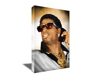 FREE SHIPPING Deion Sanders Pioneer of Swag Poster Photo Painting Artwork on Canvas Wall Art