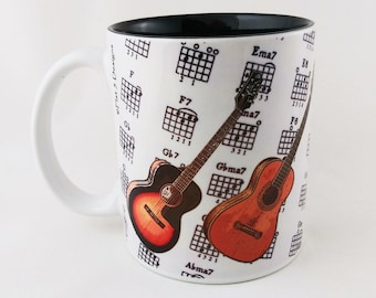 Mug - Acoustic Guitars on Chord Chart