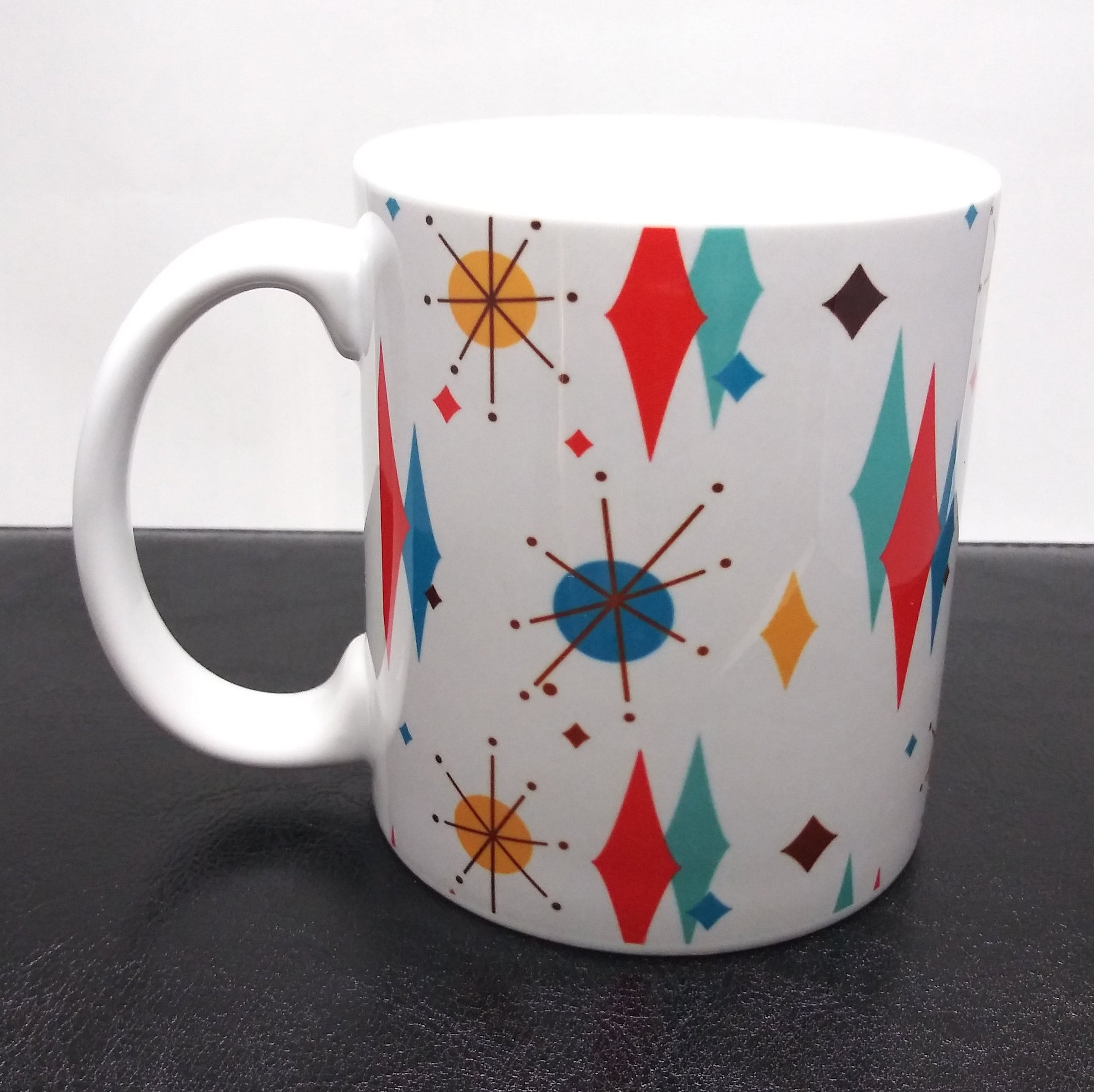 Mid-century Modern Mugs - Different Patterns! - Etsy