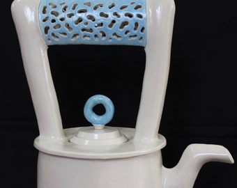 Large Decorative Teapot - "Infuse"