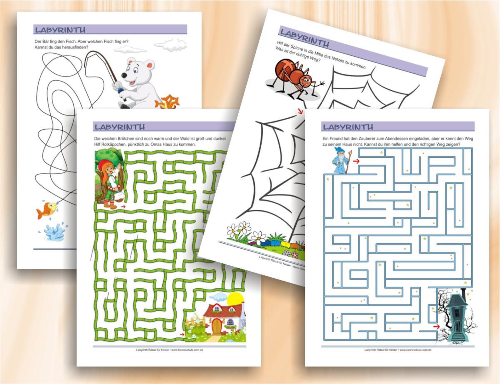 Labyrinth Rätsel Spannende Labyrinthe für Kinder ab 6 45 | Etsy