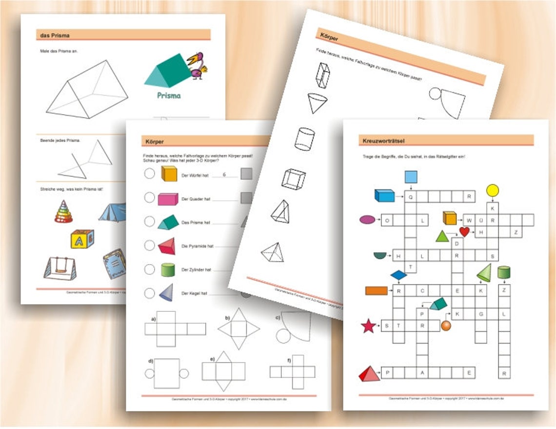 Geometrische Formen Grundschule