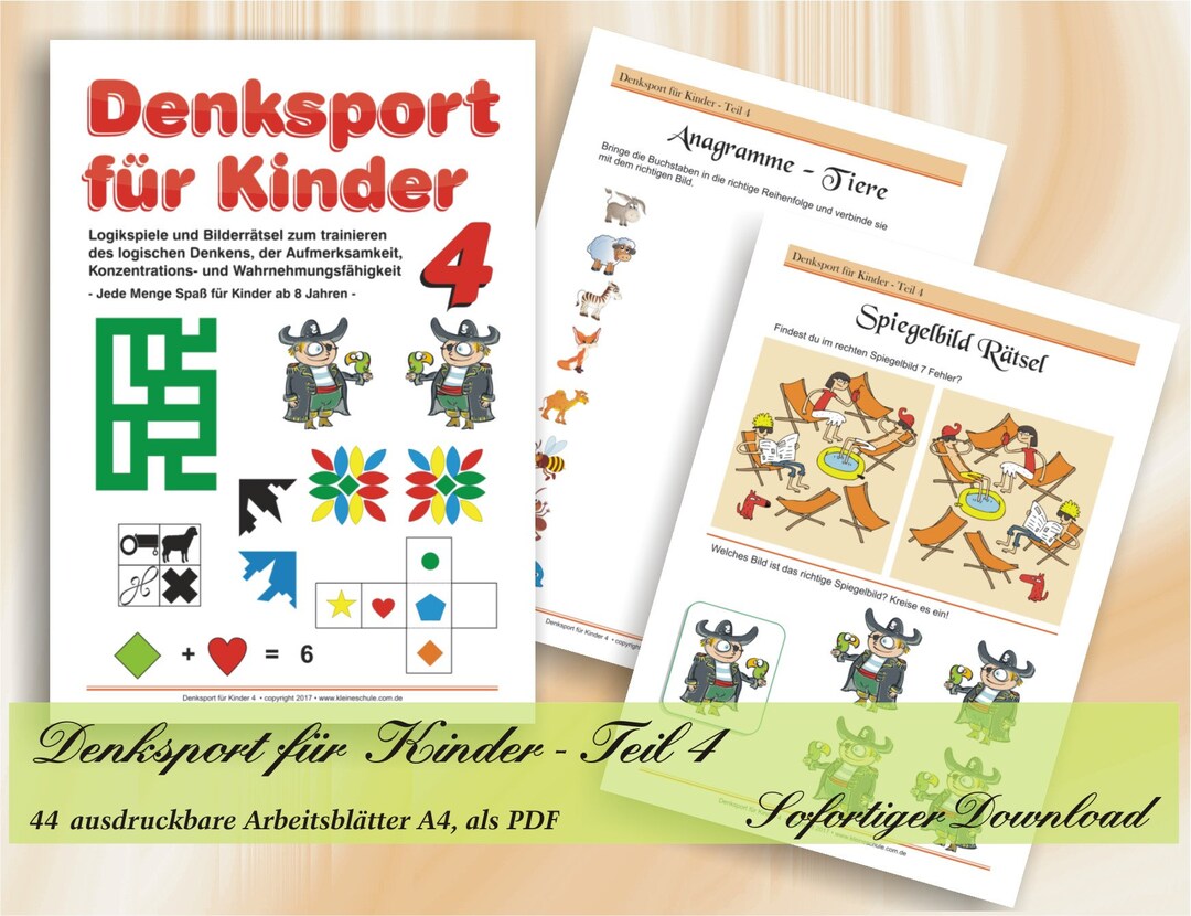 Denksport Für Kinder - Teil 4 | Übungen Zur Verbesserung Des Logischen