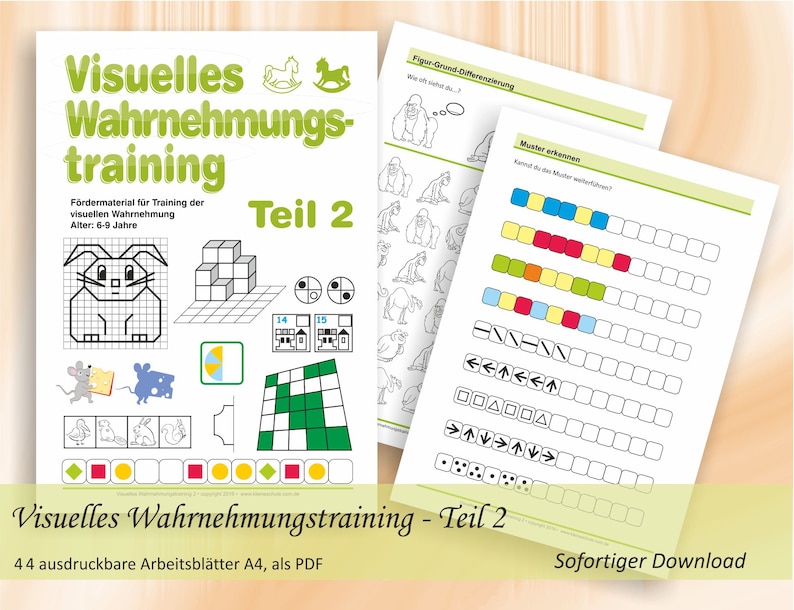 Visuelle Wahrnehmung Ubungen Pdf