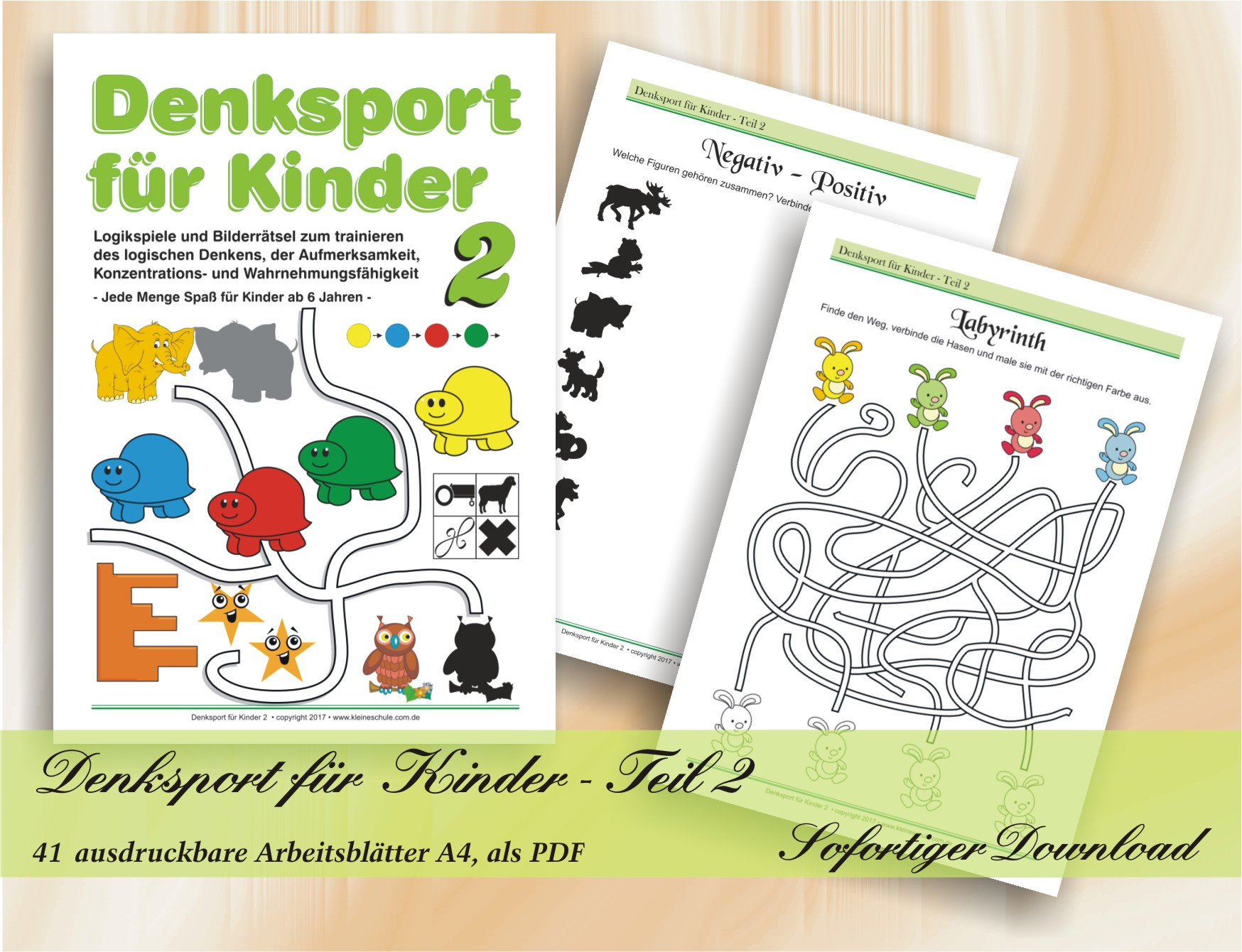 Denksport für Kinder - Teil 2 | Übungen zur Verbesserung des logischen
