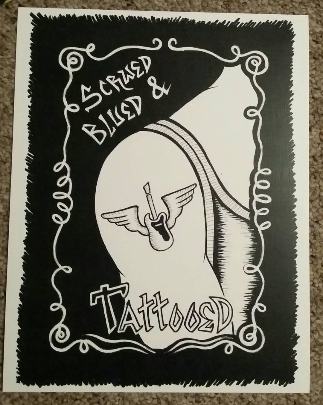 Screwed Blued and Tattooed. La Bamba. (free Shipping USA Only) - Etsy