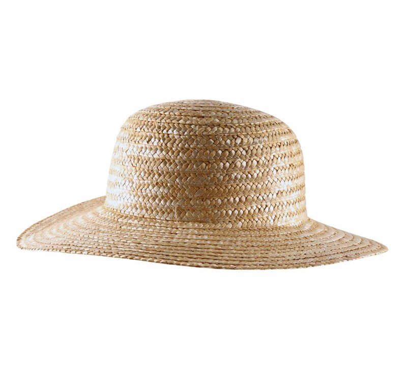 Nude Floppy Straw Hat women/'s Sun and summer hat