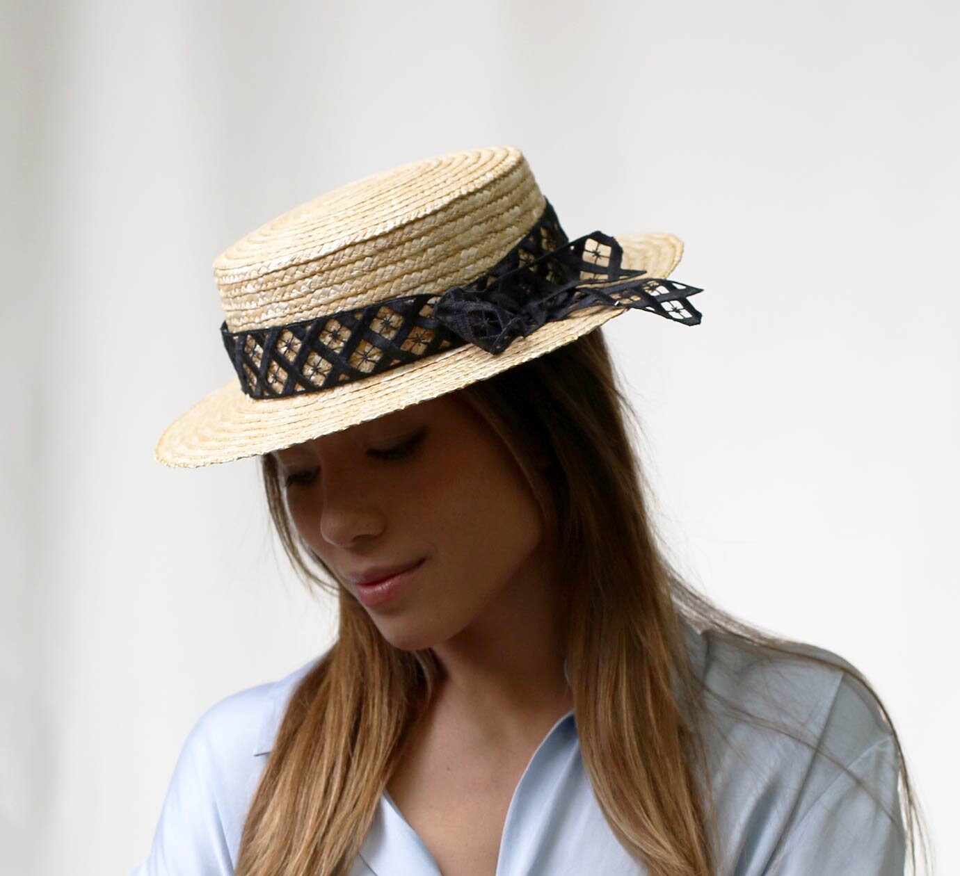 Boater the Equinox Straw Hat Sun and Summer Hat Women's Etsy Canada