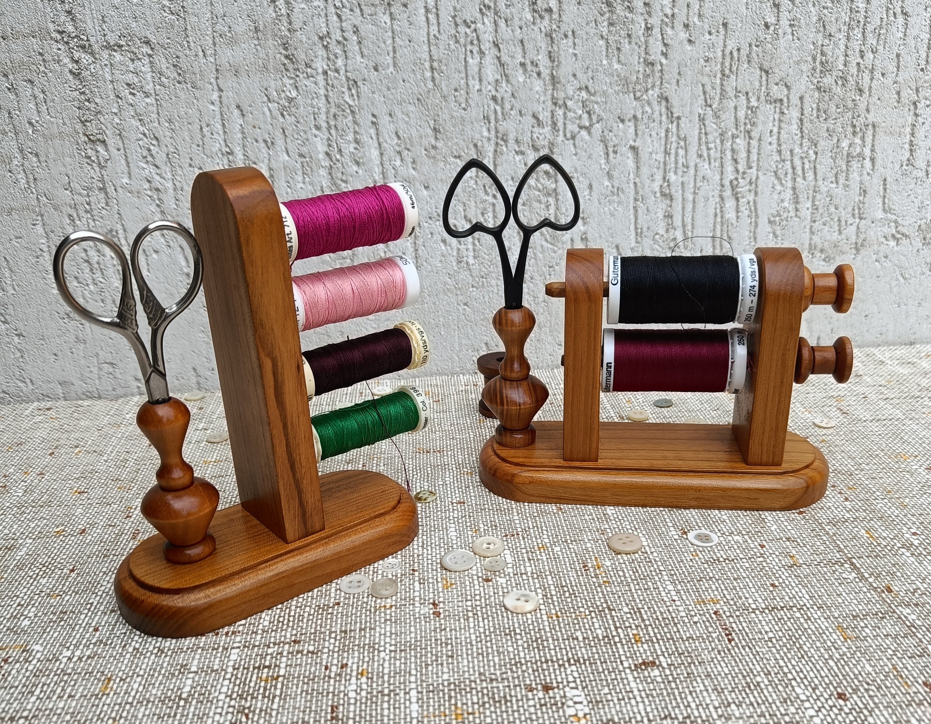 Thread Holder, Ceramic, Embroidery Thread Holder, Botanical, One of a Kind,  Haberdashery, Unique Gifts 