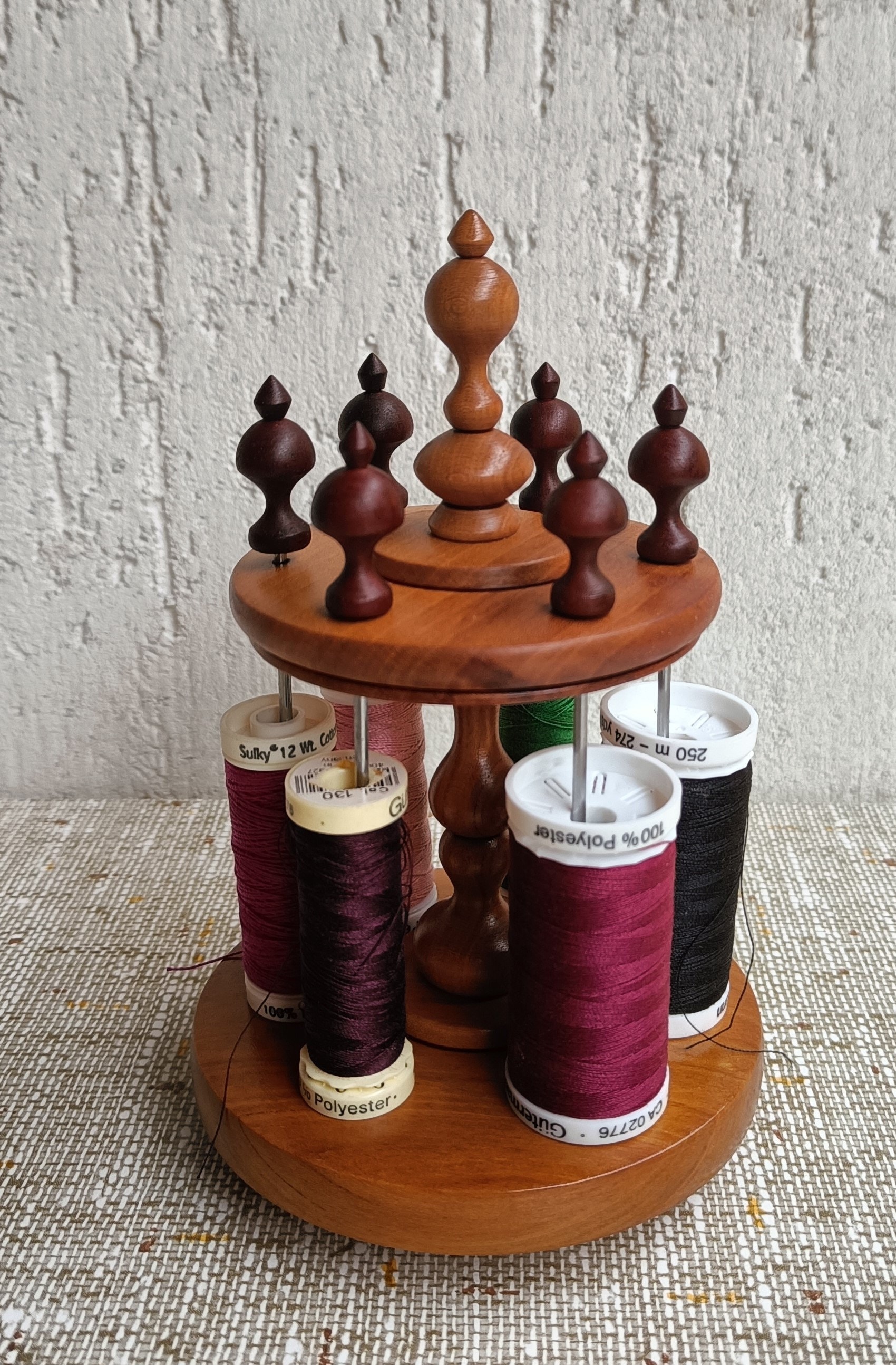 80 Spool Thread Rack-3 Inch Industrial Spools extra Large Spools 