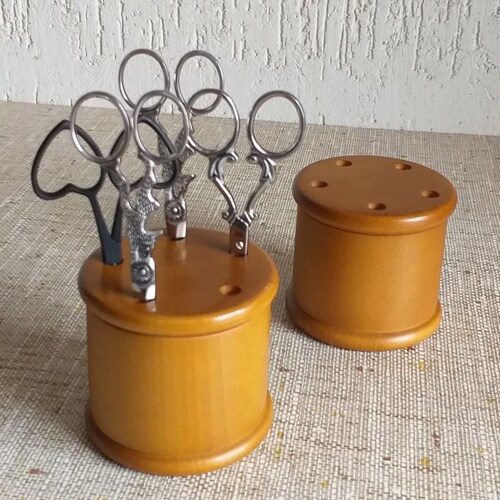 Birdhouse Scissor Holder Etsy