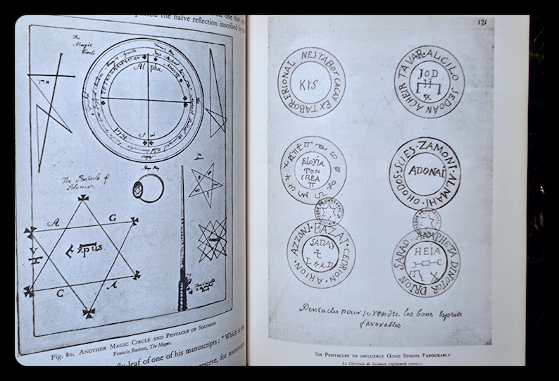 WITCHCRAFT MAGIC Occult Book Sorcery Divination Necromancy Astrology Metaphysical Esoteric Book Clairvoyance Witch Alchemy Gift Book