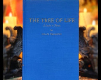 1969 Tree of Life Book by Israel Regardie, 1st Edition Occult Grimoire