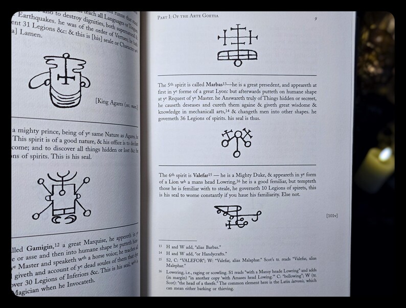 Lesser Key of Solomon Occult Grimoire, Magick Book Necromancy Witchcraft