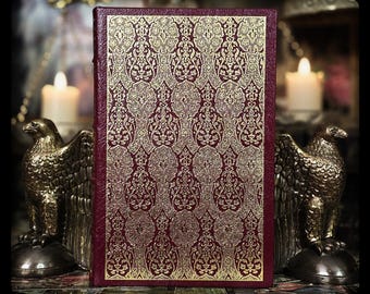 Dante's Divine Comedy: 1st Edition, Leather Bound, Gold Accents, William Blake Art