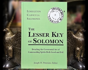 Lesser Key of Solomon: Medieval Grimoire, Occult Book