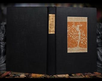 1928年 ダンテの神曲 初版 こうしてオカルト 神曲 霊的 ビジョン