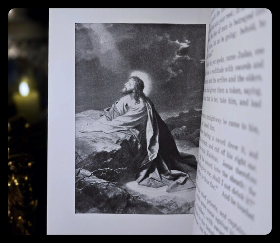 1906 Life of Jesus Christ Book, Leonardo Da Vinci Art, Antique